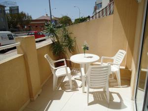 Balkón nebo terasa v ubytování Hotel Mar Menor