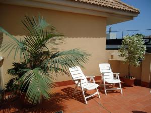 Balkón nebo terasa v ubytování Hotel Mar Menor