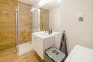 Kúpeľňa v ubytovaní DP Apartament Polanki Park