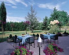 Zahrada ubytování Park Hotel Galileo