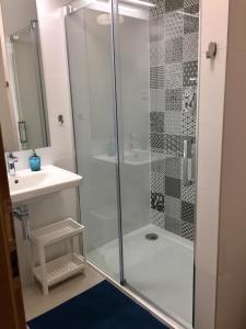 Koupelna v ubytování Modrý Apartmán