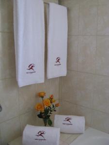 Koupelna v ubytování Hotel Comendador