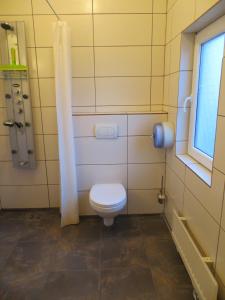 A bathroom at Guesthouse Vellir