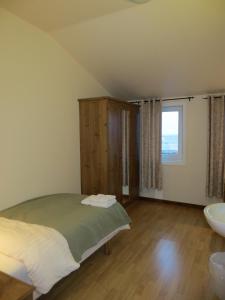 Voodi või voodid majutusasutuse Guesthouse Vellir toas