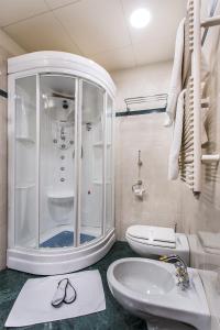 Koupelna v ubytování Phi Hotel Principe
