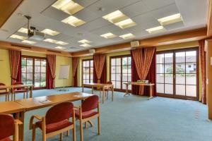 Der Geschäftsbereich oder Konferenzraum in der Unterkunft Posthotel Hofherr