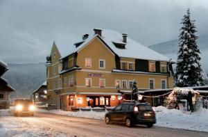 Hotel Villa Huber v zimě