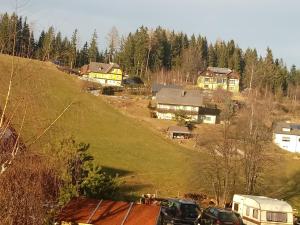 a group of houses on top of a hill at Da Tizzi in Deutschlandsberg