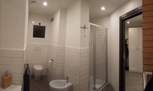 ビッボーナにあるLucas Houseのバスルーム(トイレ、洗面台、シャワー付)