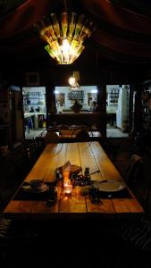Camping Auberge Zebra的休息区