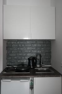 Kuchyň nebo kuchyňský kout v ubytování Gudauri Loft Apartment 323 + 25 fotografií