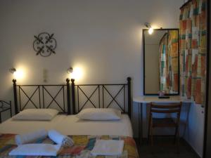 A bed or beds in a room at Iron House