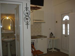 A bathroom at Iron House