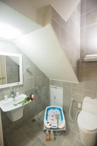 Koupelna v ubytování Hai Yang Homestay