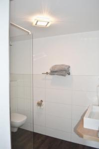 Koupelna v ubytování Landhotel Schwarzer Adler