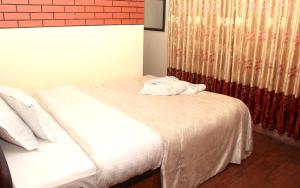 Cama o camas de una habitación en Elbrus Home