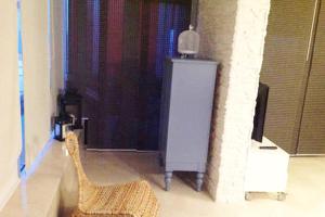 A kitchen or kitchenette at Apartamento en Playa de las Burras