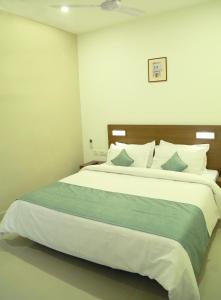 Postel nebo postele na pokoji v ubytování Hotel Aquarius