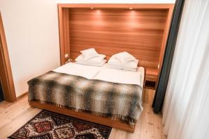 Postel nebo postele na pokoji v ubytování Hotel La Villa