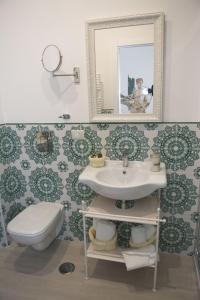 A bathroom at B&B Pompei Passion