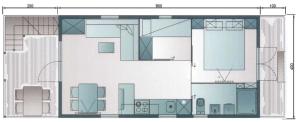 Floating Sea Houses MARINA LUX平面图