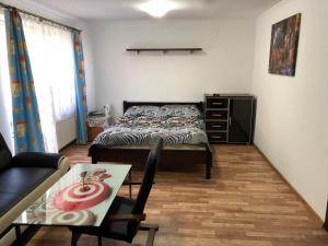 Letto o letti in una camera di Agata