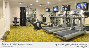 Posilňovňa alebo fitness centrum v ubytovaní Habitat Hotel All Suites - Jeddah