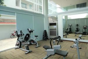 Fitness centrum a/nebo fitness zařízení v ubytování My Resort Huahin C605