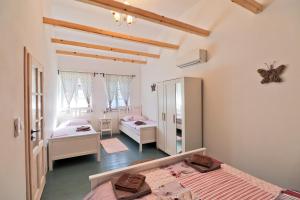 Postel nebo postele na pokoji v ubytování La Bobul Apartments