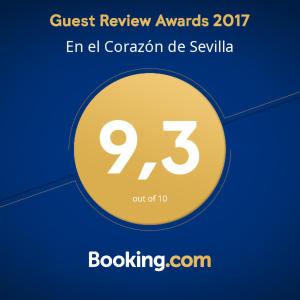 Certyfikat, podpis lub inny dokument wystawiony w obiekcie En el Corazón de Sevilla