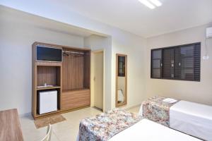 Postel nebo postele na pokoji v ubytování Hotel 2 Gauchos + 29 fotografií