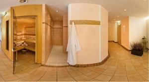 Vannituba majutusasutuses Hotel zum Goldenen Löwen