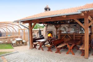 Patio nebo venkovní prostory v ubytování Penzion Panorama