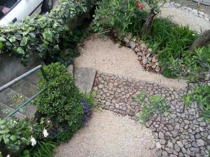 Zahrada ubytování Apartments Leut