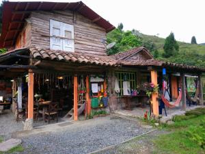 Hoone, kus hostel asub
