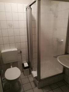 Koupelna v ubytování Zur Schanze Holtgast-Apen