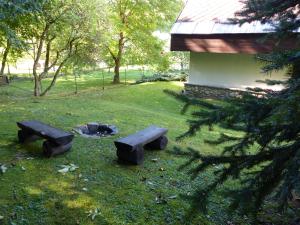 Zahrada ubytování Vakantiehuis Reuzengebergte