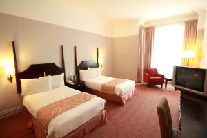 TV a/nebo společenská místnost v ubytování Grand Kampar Hotel