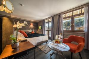 Istumisnurk majutusasutuses Hotel Spinale