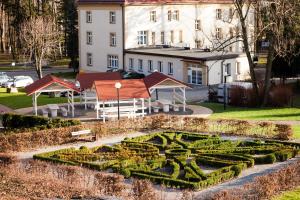 Zahrada ubytování Apartamenty Bystra