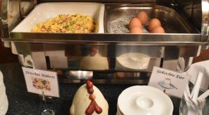 Essen im Hotel oder in der Nähe