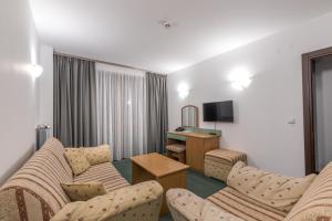 A television and/or entertainment centre at Hotel Iceberg Bansko