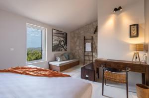 Postel nebo postele na pokoji v ubytování NINON Dubrovnik - Adults Only