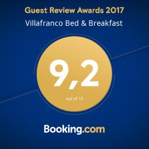 Certifikát, ocenenie alebo iný dokument vystavený v ubytovaní Villafranco Apartamentos