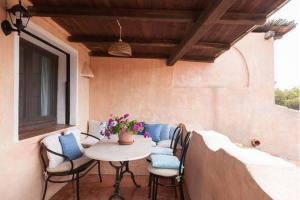 Χώρος καθιστικού στο Bilocale Ginestre - Costa Smeralda