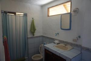 Vannituba majutusasutuses Hosteria Tsafiki