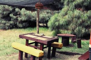 Zahrada ubytování Chalets Amarelo