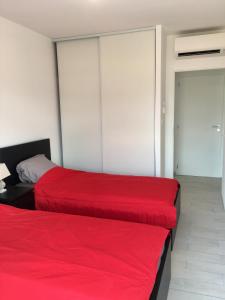 Postel nebo postele na pokoji v ubytování I Tre Sirenelli