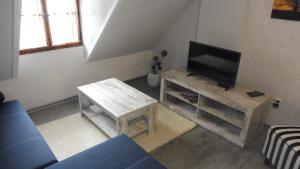 Telewizja i/lub zestaw kina domowego w obiekcie Penzion U Žabáka