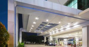 Gedung tempat hotel berlokasi